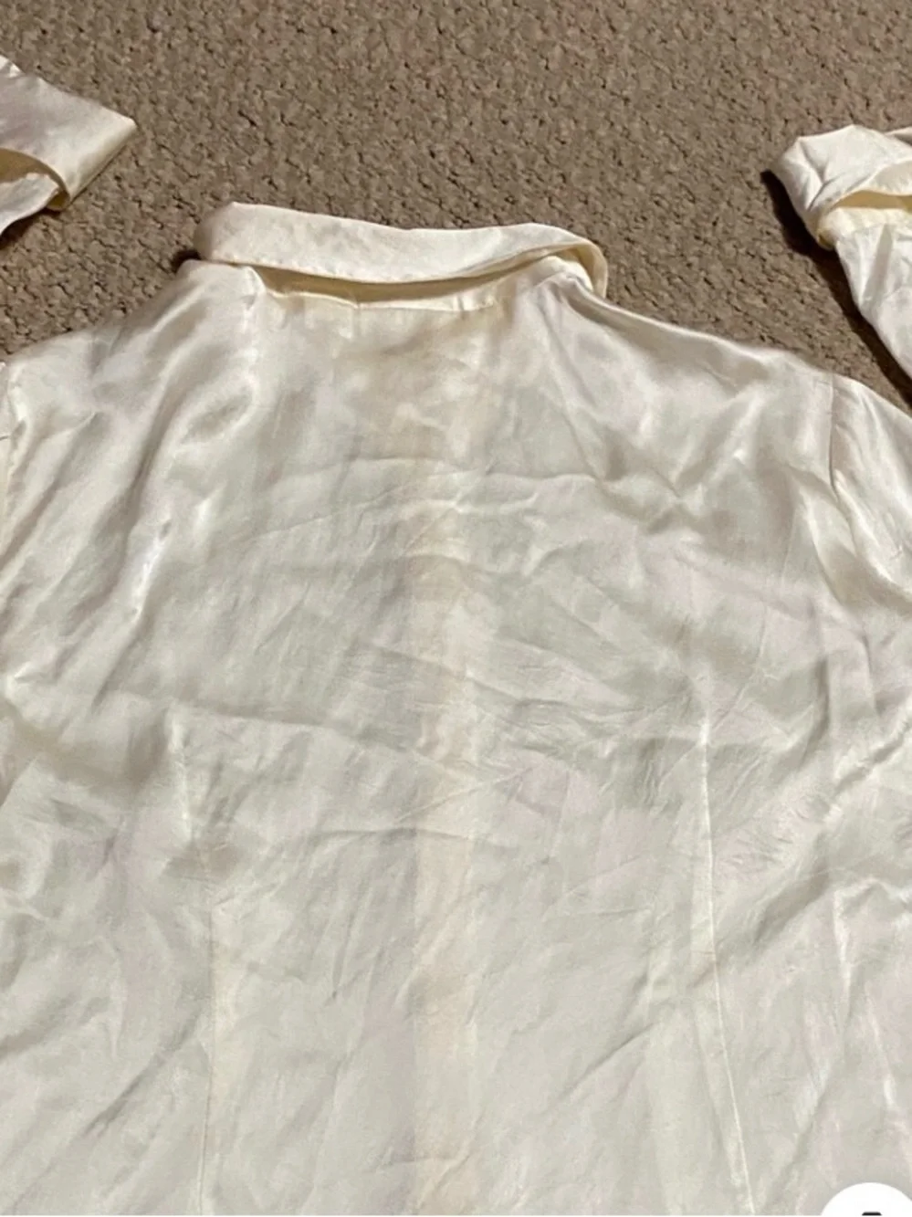 Worthington women’s size large 100% silk, long sleeve dress blouse - Picture 14 of 16